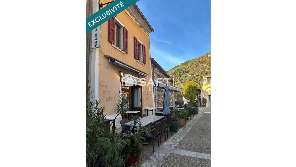 AV mur commercial 116m² à Moustiers-Sainte-Marie