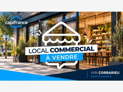 À VENDRE - LOCAL COMMERCIAL DE 121,5 M² AVEC T