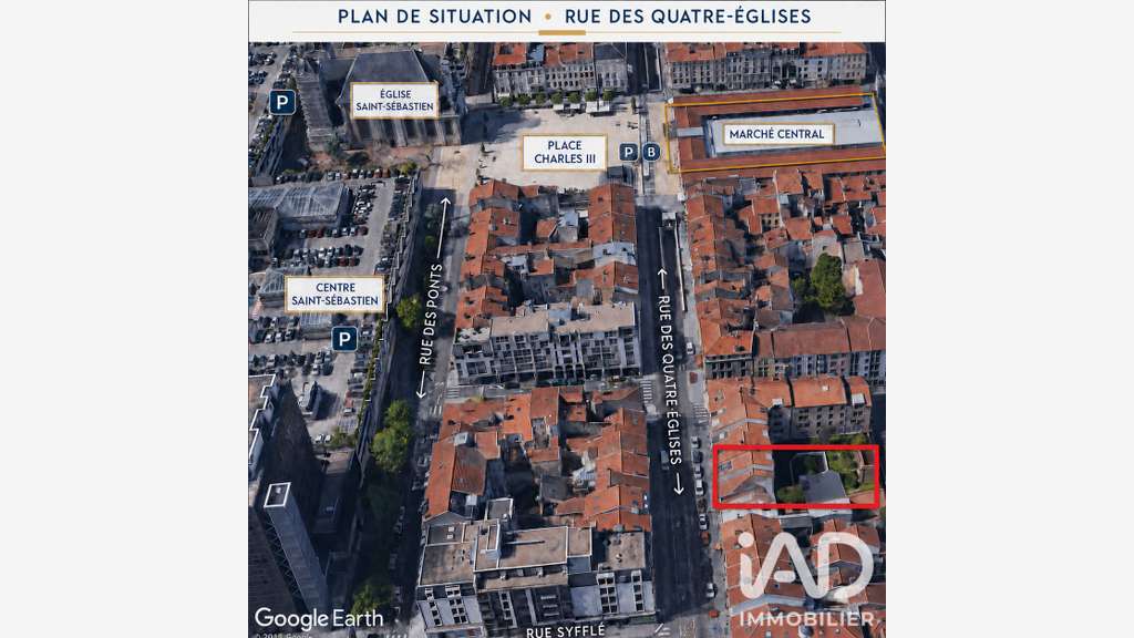 Local commercial à Nancy