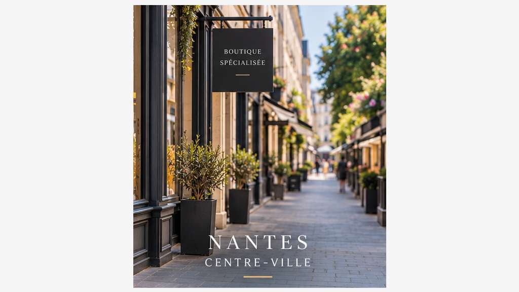 Vente Boutique spécialisée 44m² à Nantes centre