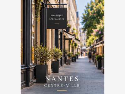 Vente Boutique spécialisée 44m² à Nantes centre