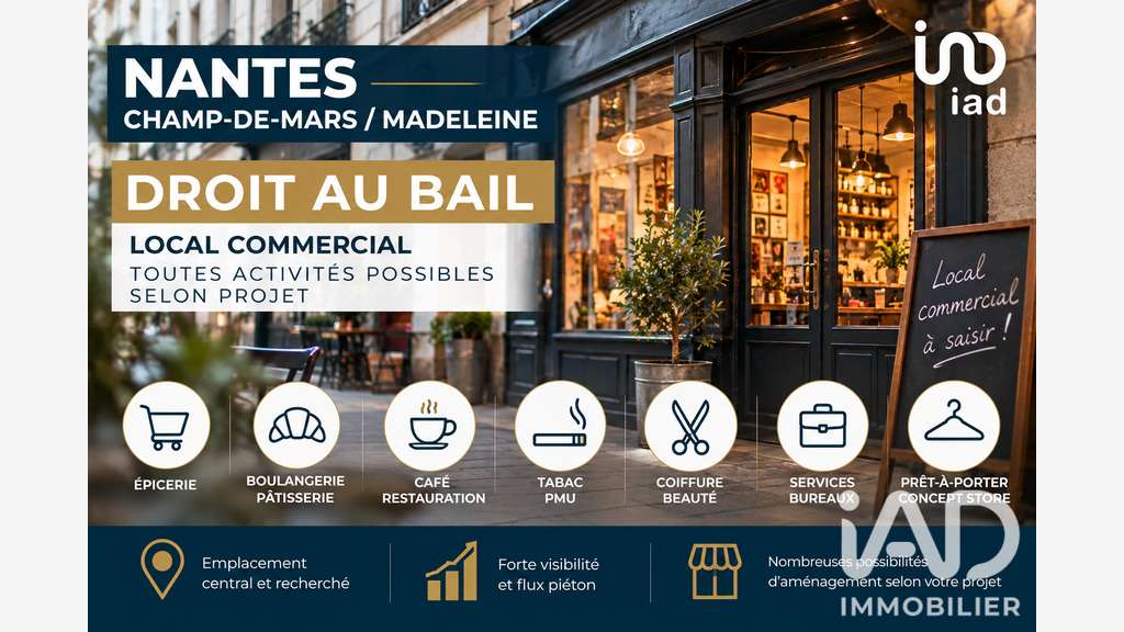 Local commercial à Nantes