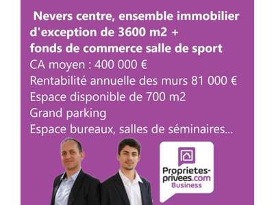 Vente Locaux commerciaux - Boutiques à Nevers