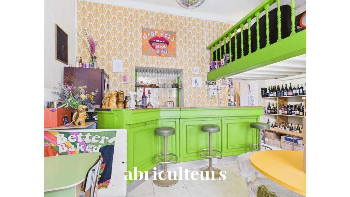 Fonds de commerce de 50 m² - Cuisine équipée & te