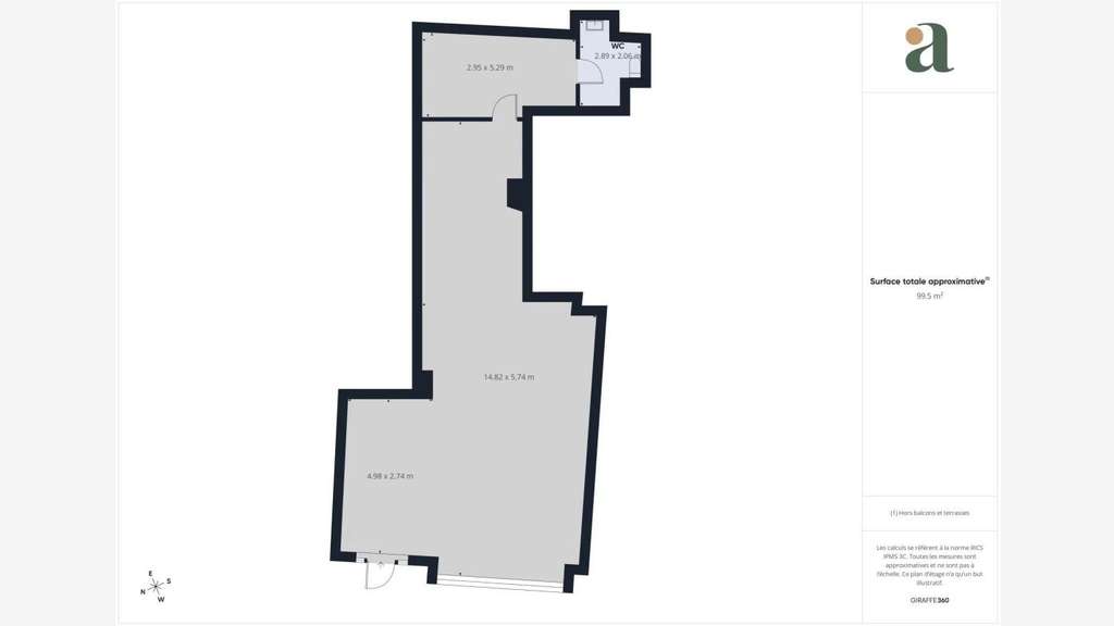 Cession de fond de commerce, boutique 120 m² en