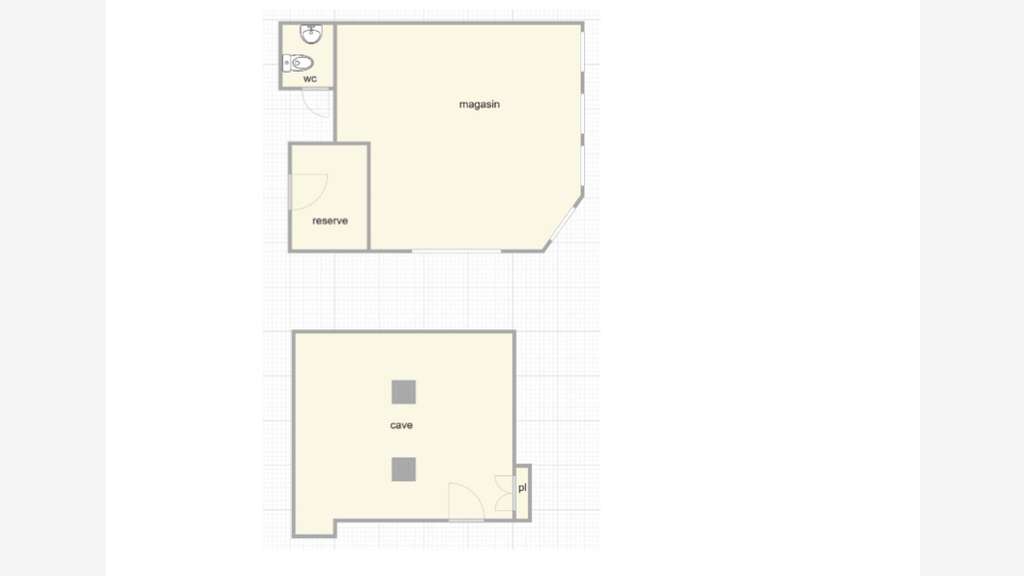 Vente local commercial 64m² à Nîmes Écusson 