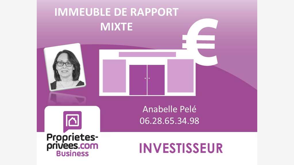 Vente immeuble mixte loué à Noirmoutier-en-l'Île