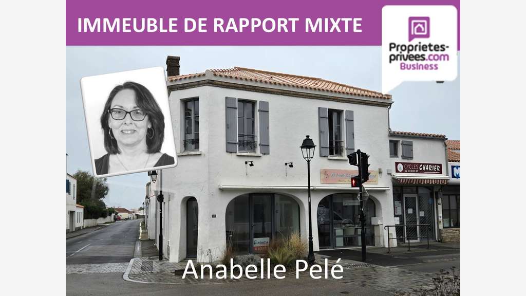 Vente immeuble mixte loué à Noirmoutier-en-l'Île