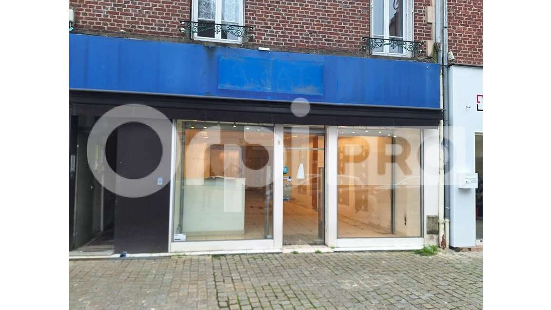 A vendre local commercial 90m² axe N°1 à Noyon