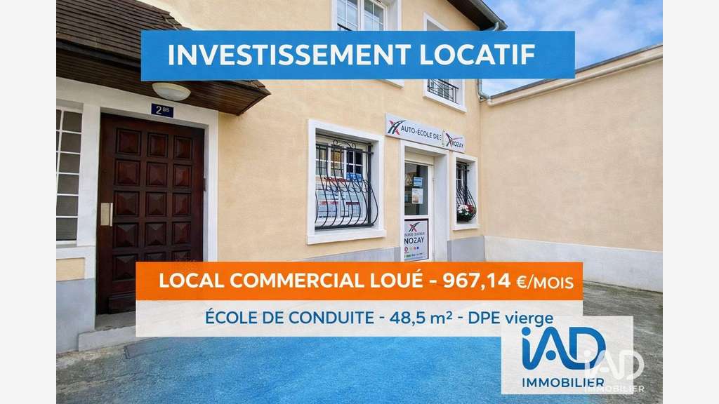 Vente Murs commerciaux de 48m² à Nozay centre