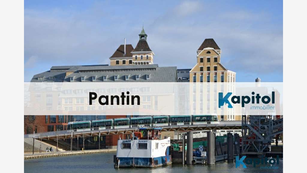 Vente local commercial avec appartement à Pantin 