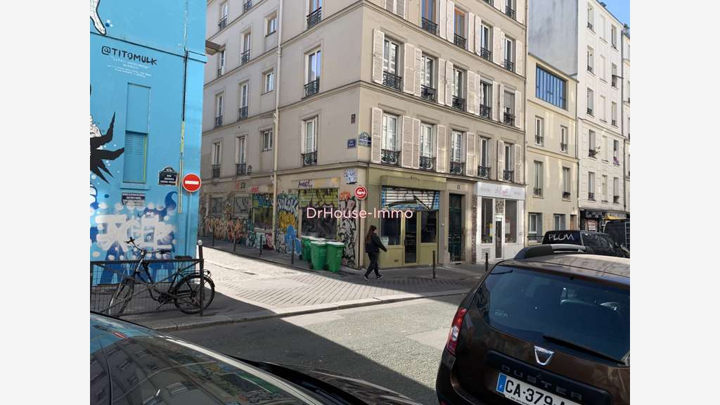Vente local commercial 32m²à Paris X proche canal