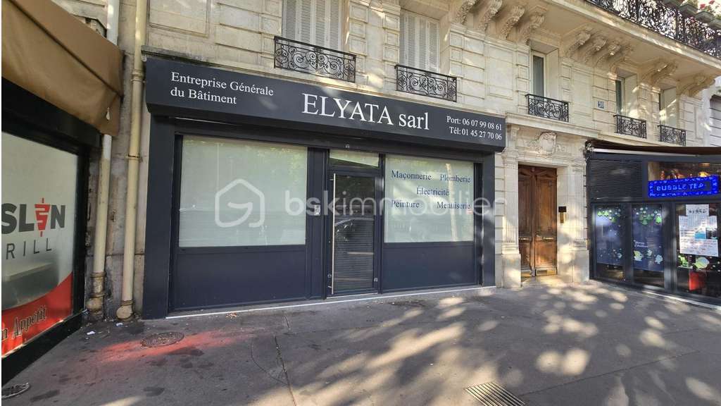 Vente murs commerciaux libres Paris 16e Exelmans