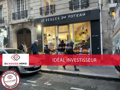 AV murs commerciaux de 39m² bon état Paris 75018