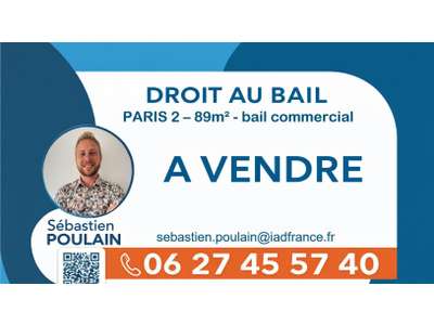 Vente Locaux commerciaux - Boutiques à Paris 2e