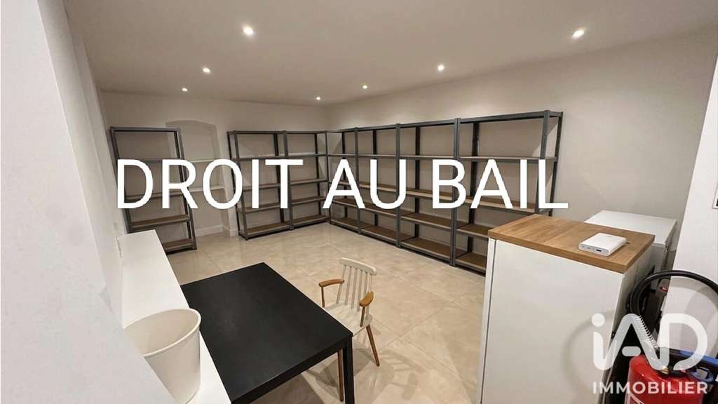 Cède local commercial de 187m² à Paris 75003