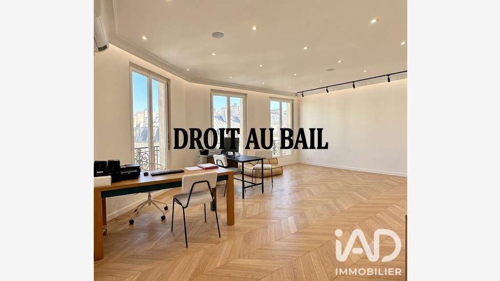 Cède local commercial de 187m² à Paris 75003