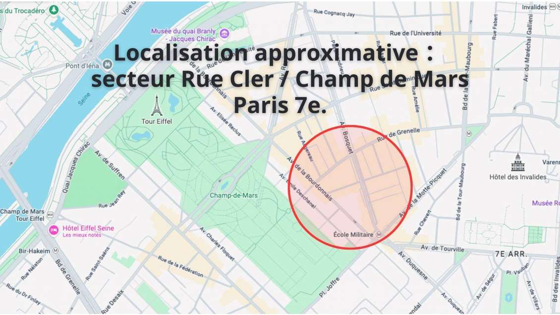 Cession droit au bail local 14m² Paris 7e Rue Cler