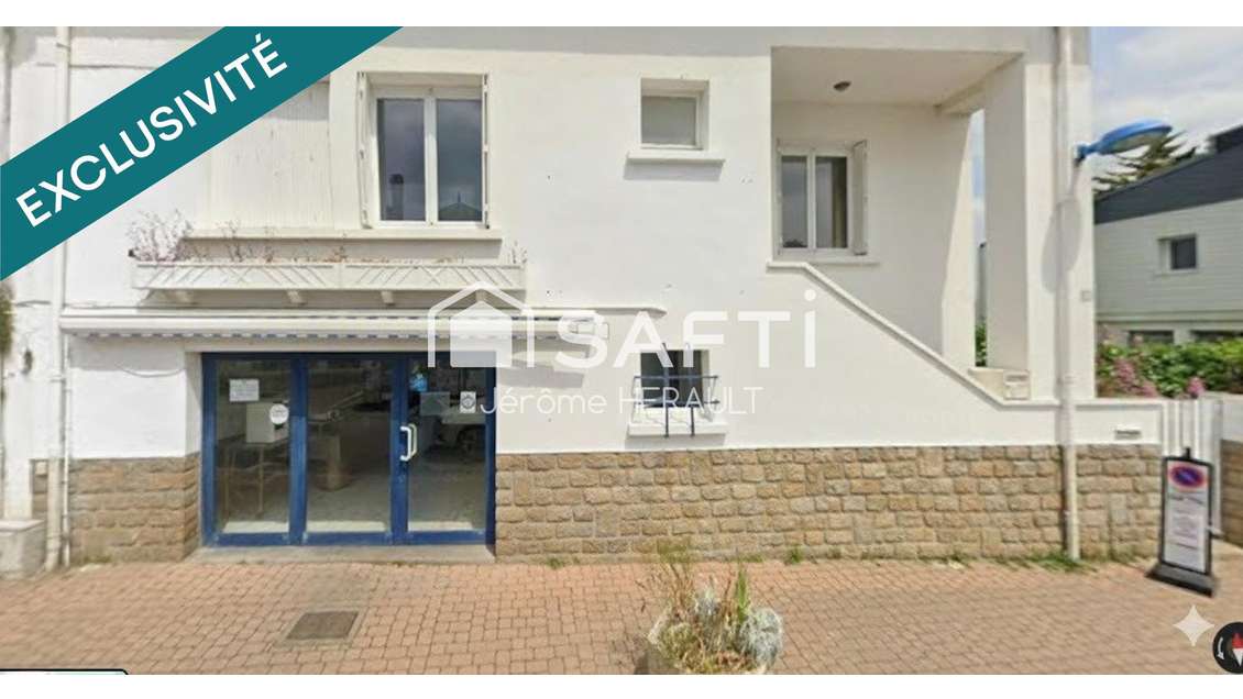 Local commercial 45m² centre village Pénestin