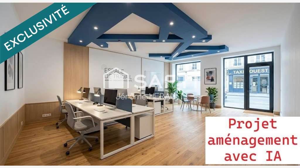 Local commercial 45m² centre village Pénestin