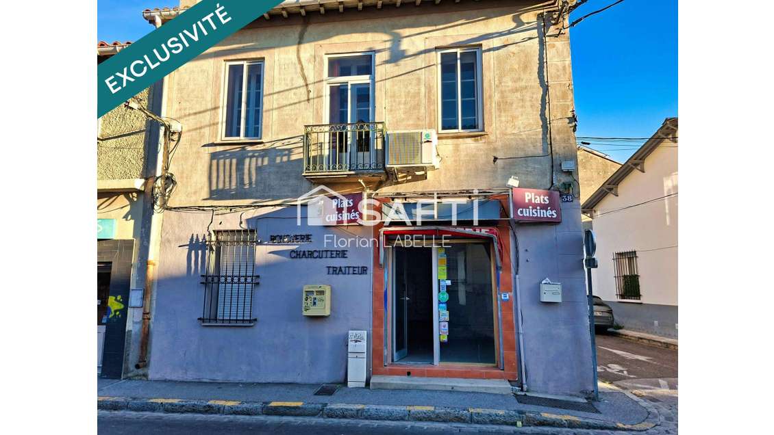 Vente local commercial 65m² à Perpignan Bas Vernet