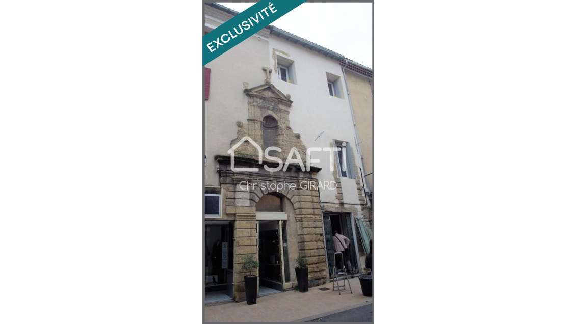 Vente local neuf 65m² en plein centre de Pertuis