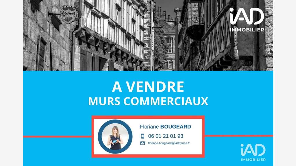Vente murs commerciaux bar PMU à Plédéliac centre