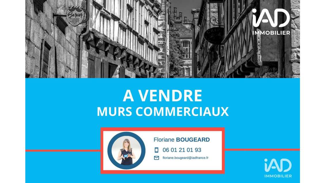 Vente murs commerciaux bar PMU à Plédéliac centre