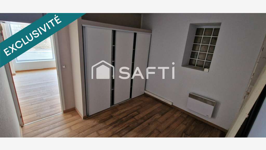 Vente local commercial 110m² au centre de Plessala