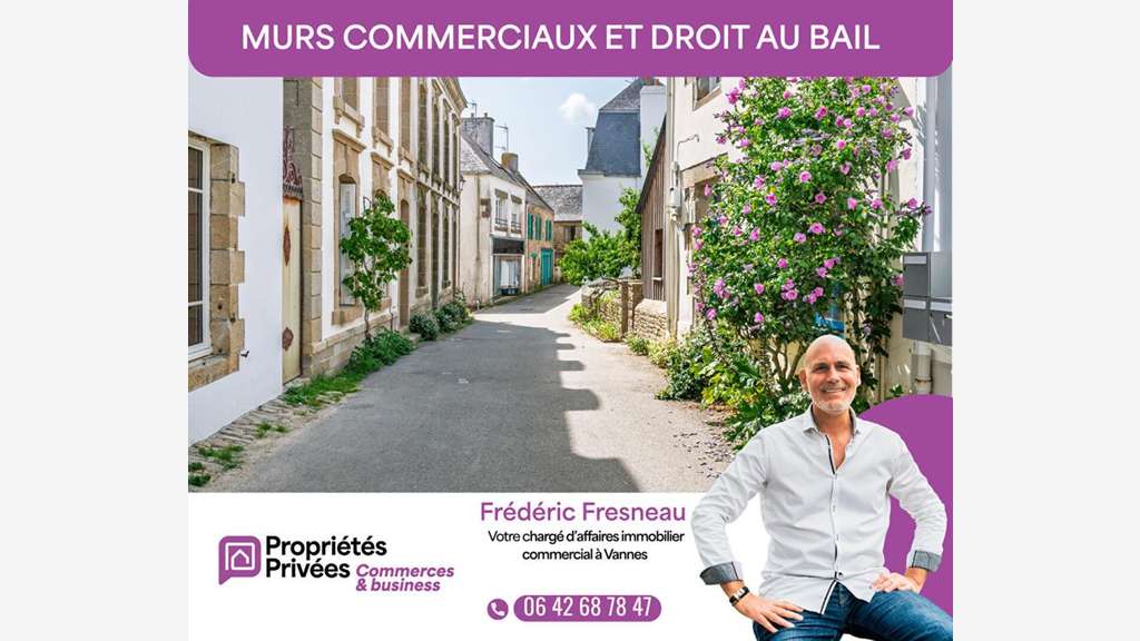 Murs commerciaux avec droit au bail à vendre -