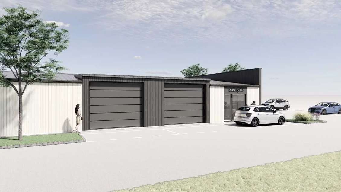 Vente cellules de 75 m² à 300 m² zone Sud Pontivy