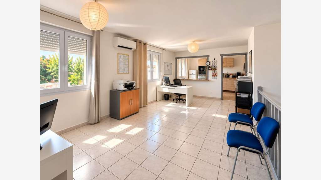 Vente local commercial 400m² cour 1209m² à Poussan