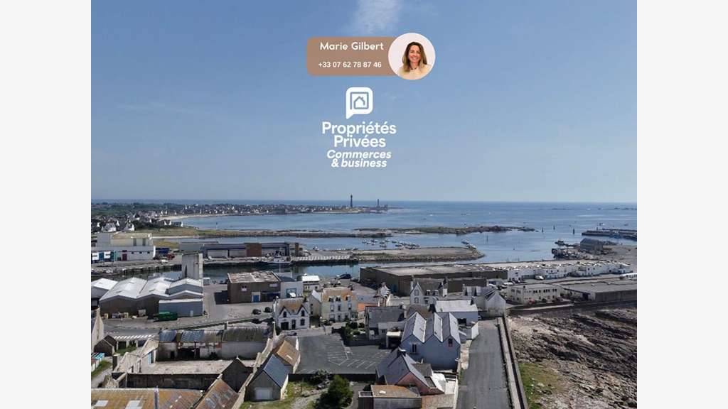 Vente murs commerciaux loués 74m² St-Guénolé port