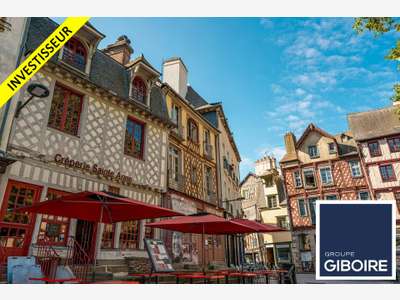 Vente murs commerciaux 20m² à Rennes rue piétonne