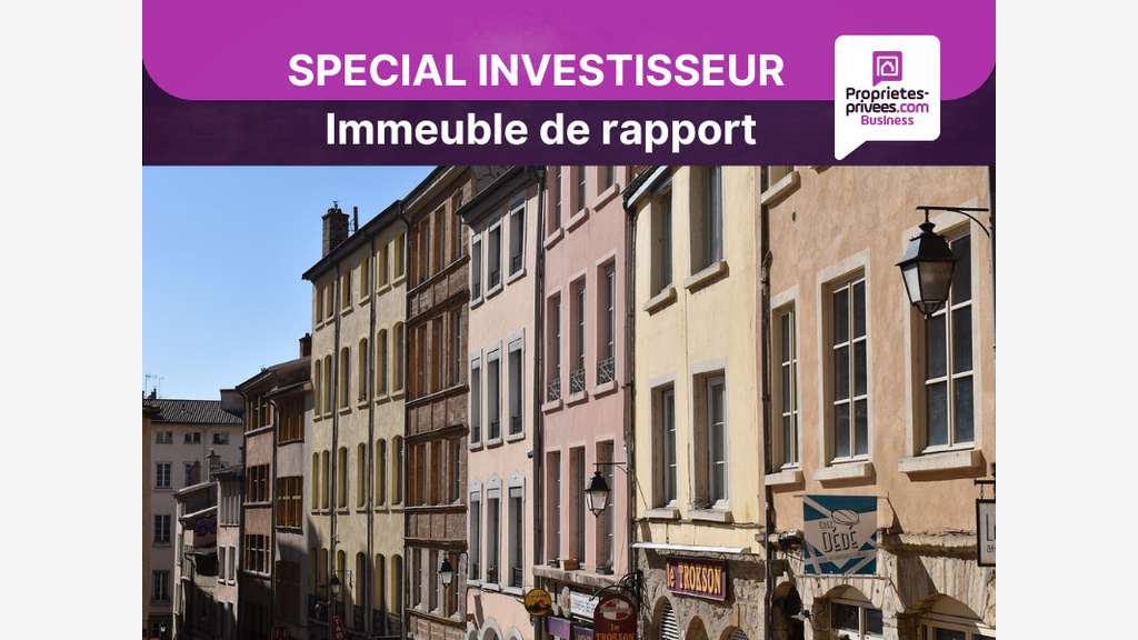 Vente immeuble de rapport 134m² Rive de Gier