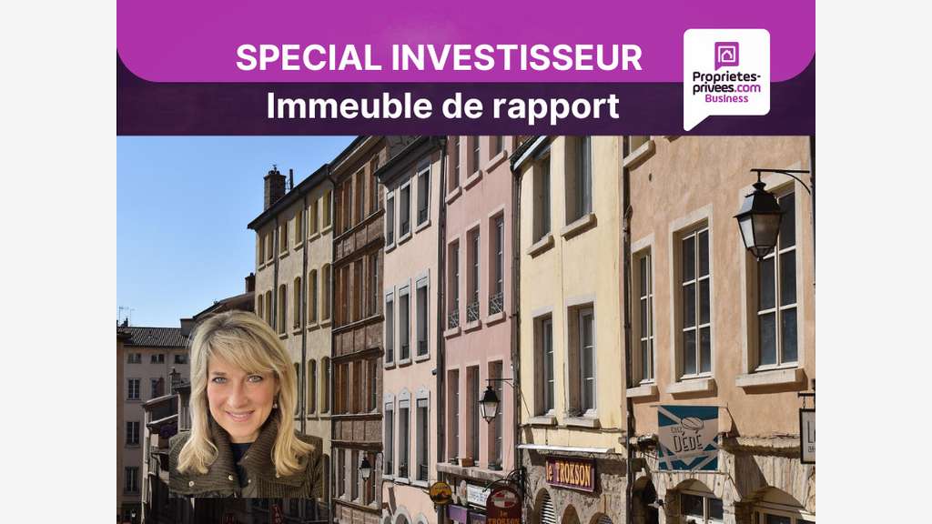 Vente immeuble de rapport 134m² Rive de Gier