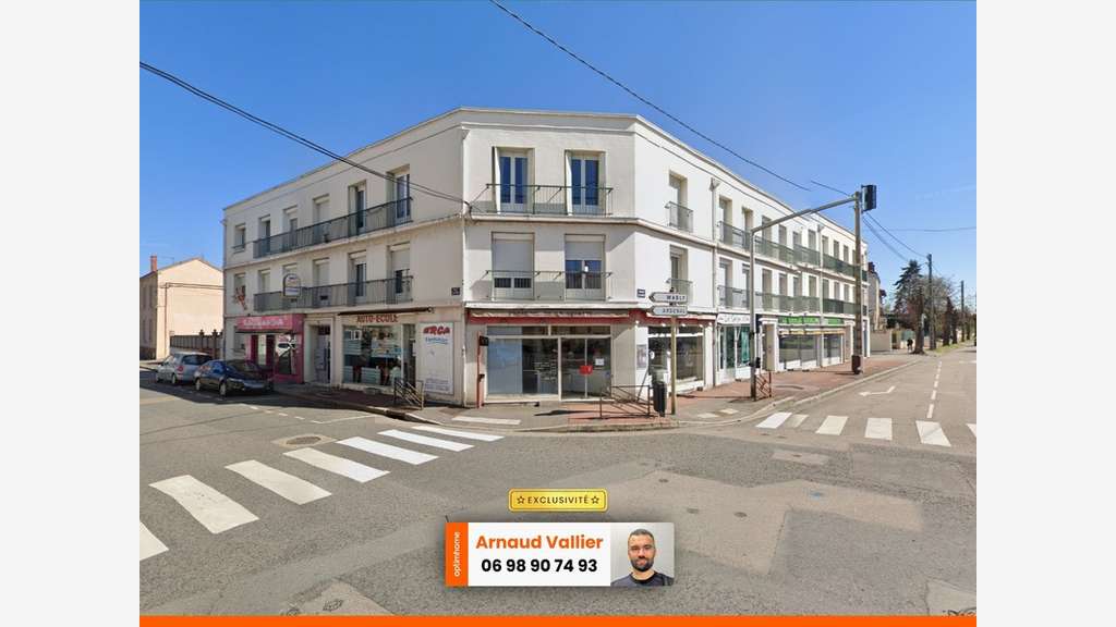 Vente local commercial loué à Roanne