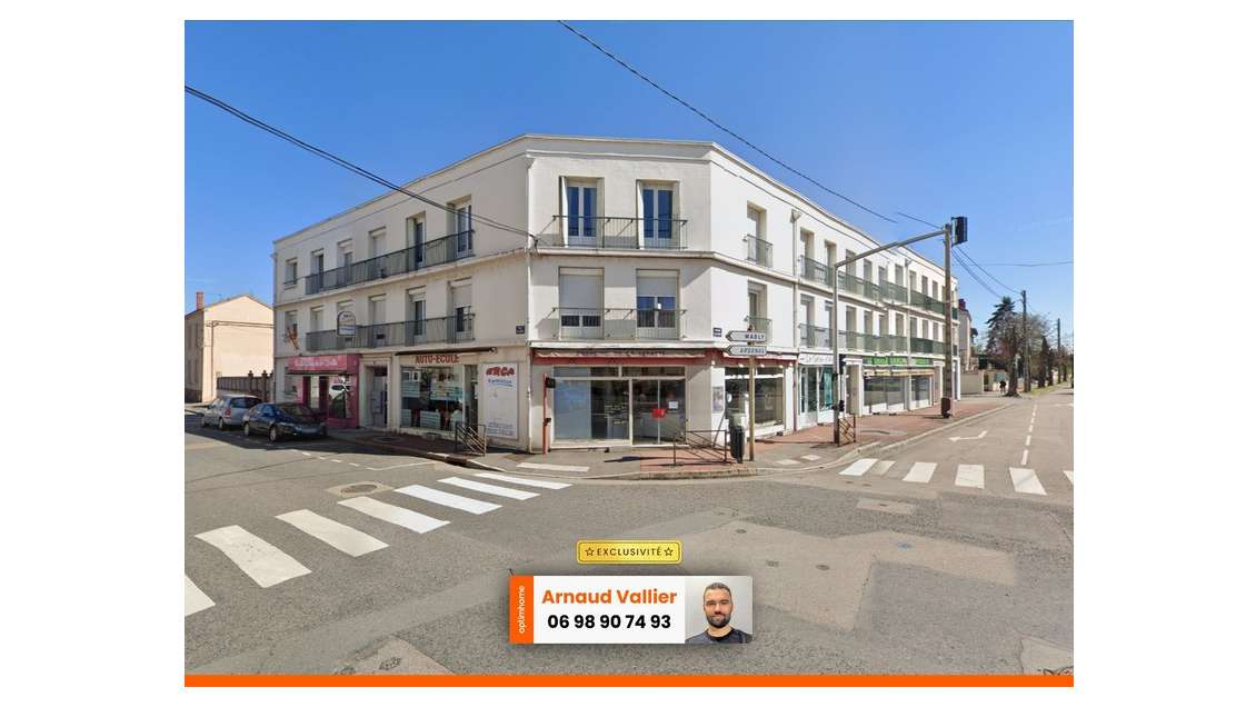 Vente local commercial loué à Roanne  