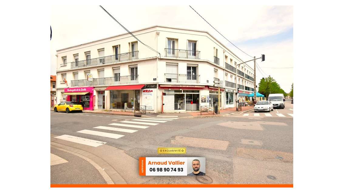 Vente local commercial loué à Roanne  