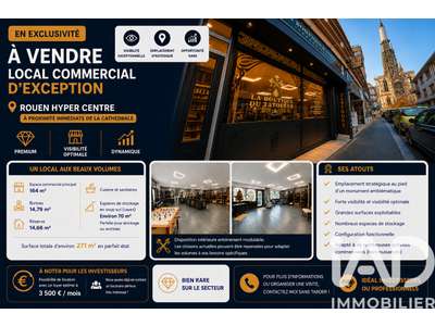Vente Locaux commerciaux - Boutiques à Rouen