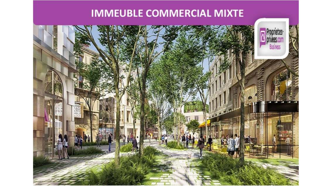 Elbeuf ! Immeuble commercial Mixte 700 m2