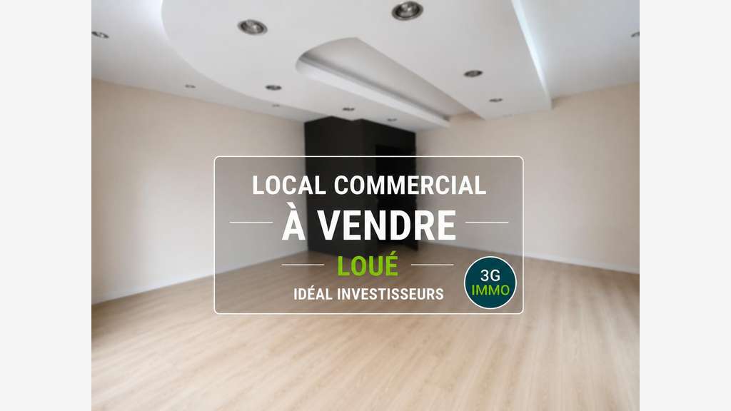 Vente local commercial loué de 69m² à Rouen centre