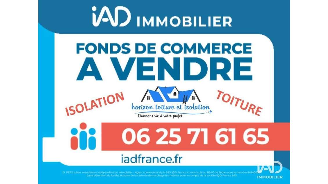 Local commercial à Saint-Brice-Courcelles