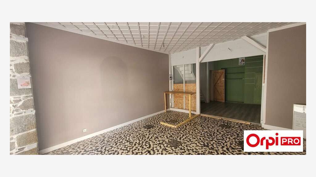 A vendre local 77m² à Saint-Brieuc centre piéton