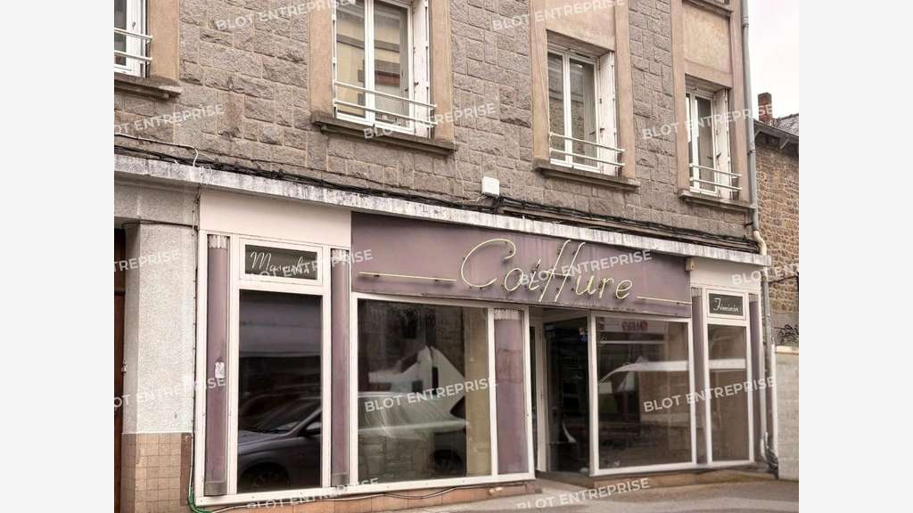 Vente local commercial 52m² centre Saint-Brieuc