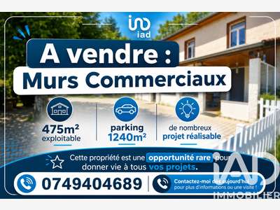 Vente murs de 472m² à Saint-Georges-Lagricol
