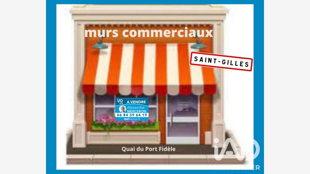 AV Local commercial 34m² Saint-Gilles-Croix-de-Vie
