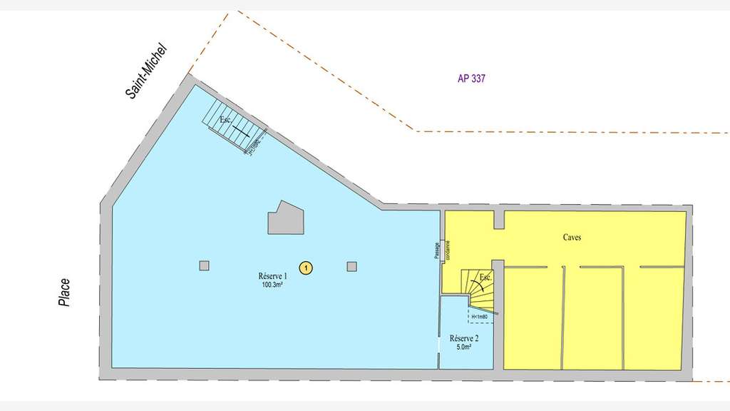 A vendre murs 158m² à Saint Hilaire Du Harcouet