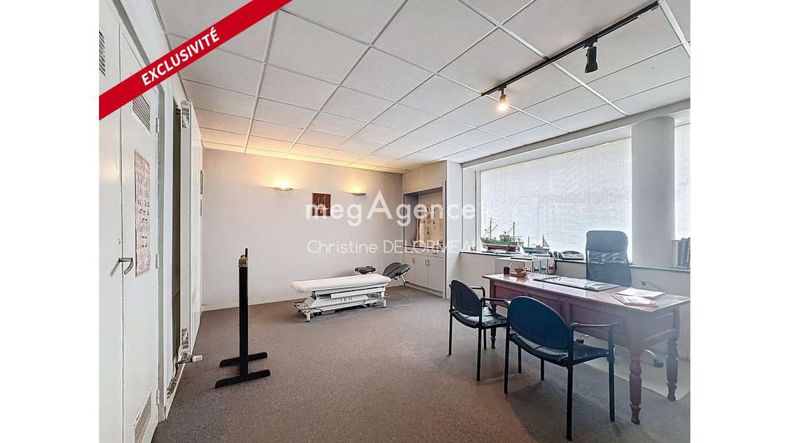 AV local commercial 42m² en angle de rue à St-Malo