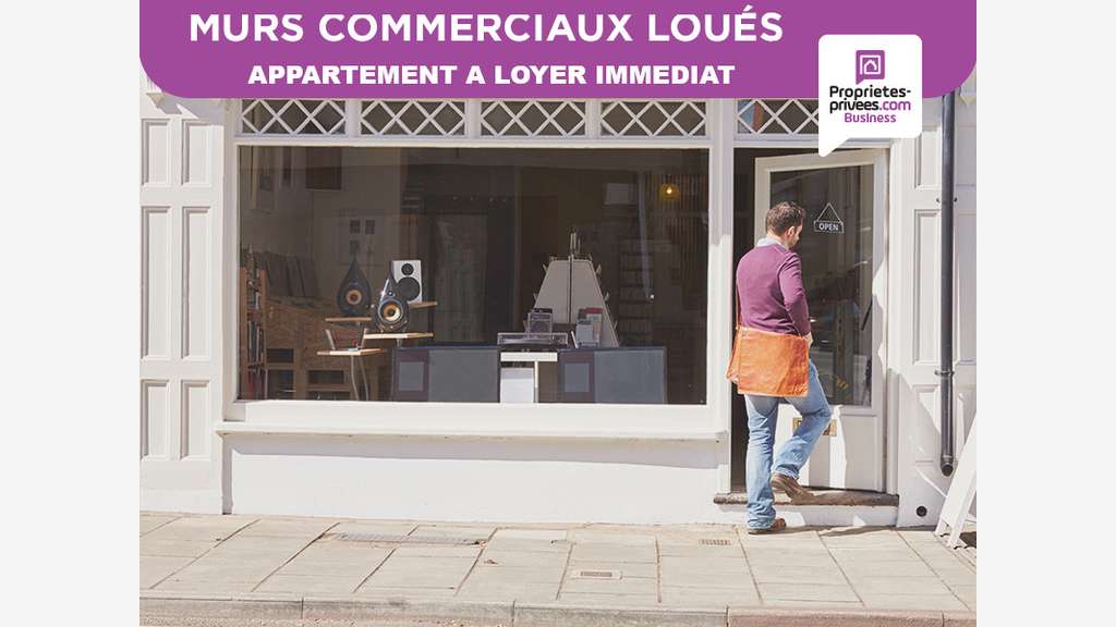 A vendre murs commerciaux loués à Saint Nazaire